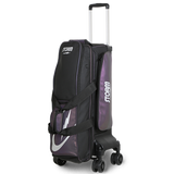 Storm Rolling Thunder Signature 3 Ball Roller (4-Wheel Edition) Black/Opal Bowling Bag suitcase league tournament play sale discount coupon online pba tour