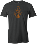 hammer bowling-scorpion-low-flare logo tee shirt bowler tshirt