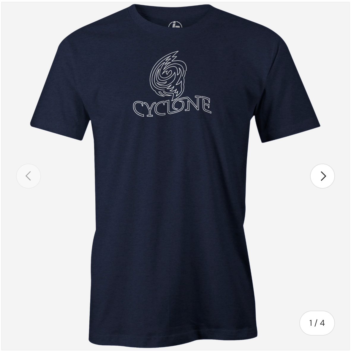 SMALL - Ebonite Cyclone T-Shirt - Warehouse Sale