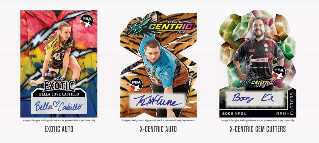 PBA Bowling Card Mystery (3 Pack) 1 Autograph Card & 2 Non-Autos