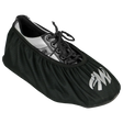 Motiv Resistance Shoe Cover Wear resistance shoe covers when you are off the lanes to guard against spilled beverages, rain, melting snow, and other moisture on bowling center floors.  Highly elastic deseign makes them incredibly easy to slip on and off. Durable construction and comfortable fit. Silver MOTIV logos on the toe and sole. One pair of black shoe covers are in each package. Available in 3 sizes - Small, Medium, and Large.