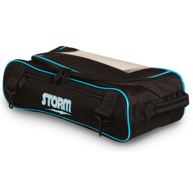 Storm Shoe Bag Addition For Storm 3 Ball Tote Black/Blue suitcase league tournament play sale discount coupon online pba tour