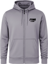 Storm Black Full Zip Hoodie