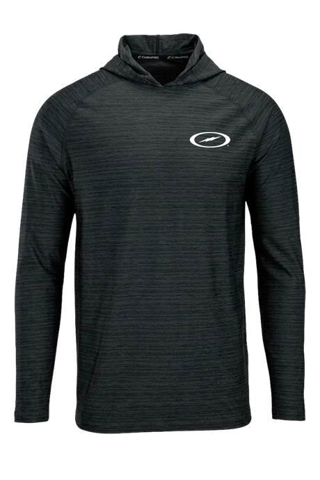 Storm Bolt White Striker Performance Hoodie