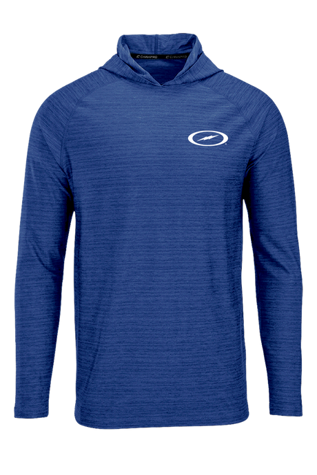 Storm Bolt White Striker Performance Hoodie