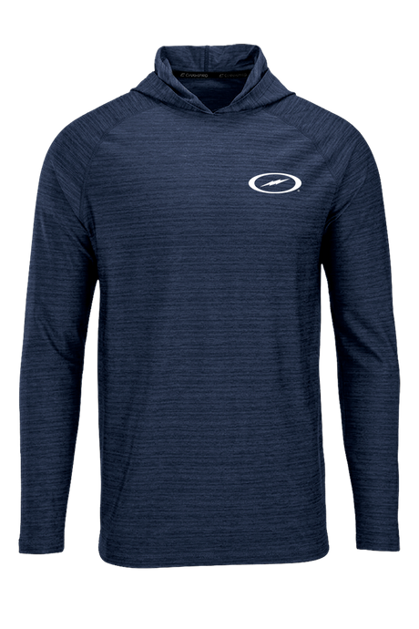 Storm Bolt White Striker Performance Hoodie