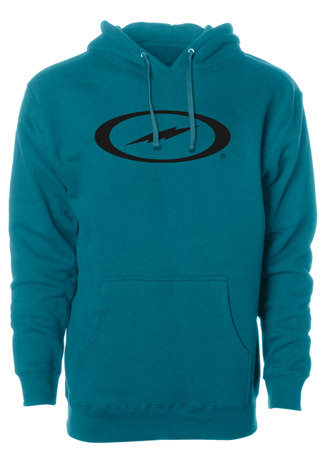 Storm Oval Bolt Logo Hoodie Black