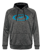 storm electic blue oval bolt hoodie