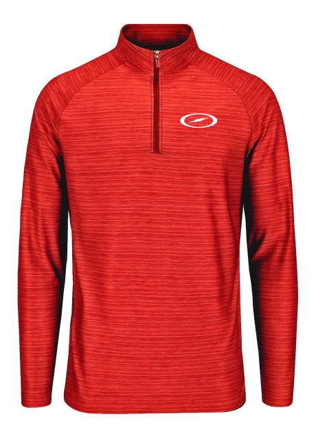 Storm White Bolt Striker Quarter Zip Pullover