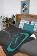 Storm Lightning Bolt 60" x 80" Plush Blanket