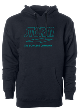 Storm "The Bowler's Company" Hoodie Teal Outline