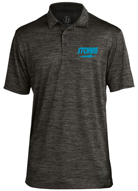 storm bowling polo shirt for bowlers pba league tournaments utah professional apparel jersey competition dry fit moisture wicking high end belmonte belmo troup weber design