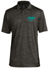 storm bowling polo shirt for bowlers pba league tournaments utah professional apparel jersey competition dry fit moisture wicking high end belmonte belmo troup weber design