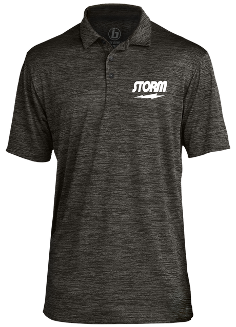 storm bowling polo shirt for bowlers pba league tournaments utah professional apparel jersey competition dry fit moisture wicking high end belmonte belmo troup weber design