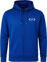 Storm Oval Bolt White Full Zip Hoodie