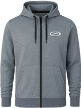 Storm Oval Bolt White Full Zip Hoodie