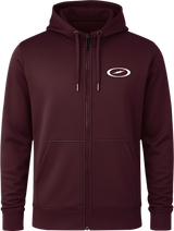 Storm Oval Bolt White Full Zip Hoodie