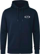 Storm Oval Bolt White Full Zip Hoodie