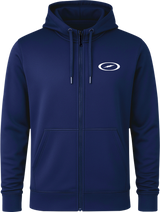 Storm Oval Bolt White Full Zip Hoodie