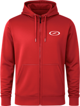 Storm Oval Bolt White Full Zip Hoodie