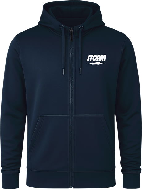 Storm White Full Zip Hoodie