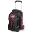 Storm Rolling Thunder 2 Ball Roller Black/Checkered Red Bowling Bag suitcase league tournament play sale discount coupon online pba tour