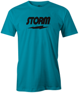 Classic Electric Blue storm bowling tee shirt t-shirt deal coupon logo infusion coolwick best shirt online deal league tournaments pracitce coaching memory lane