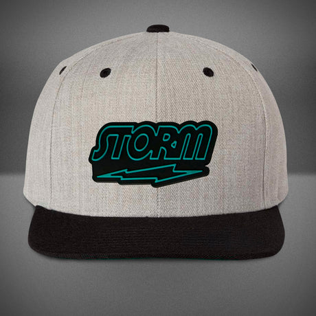 storm-flat-bill-snapback-cap-heather-black