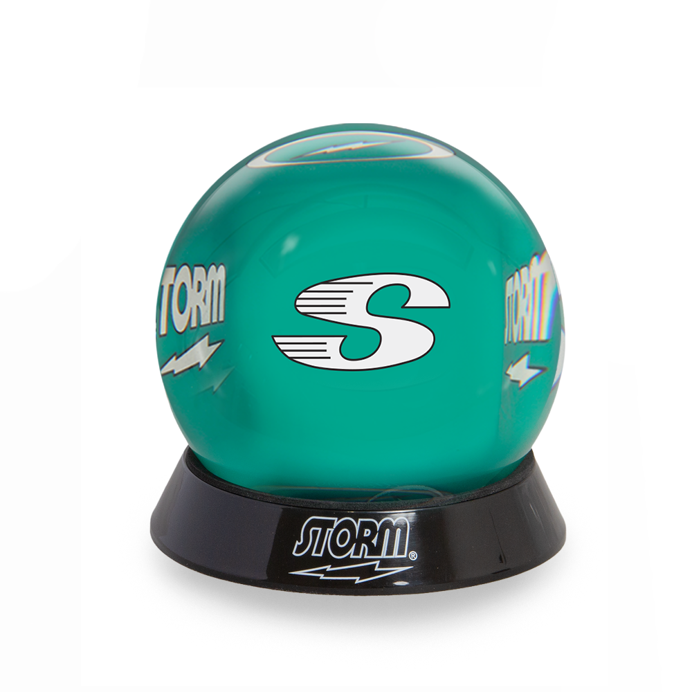 Storm Clear Teal Mini Collectible Ball