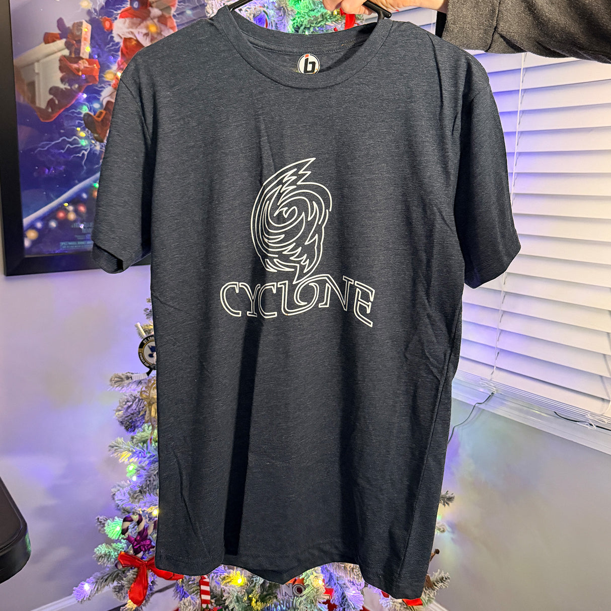 SMALL - Ebonite Cyclone T-Shirt - Warehouse Sale