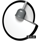 Brunswick TZone Black / Purple / Silver