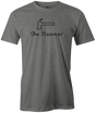 hammer-the-hammer bowling ball logo retro vintage bowl bowling shirt league tournament bowler shirt