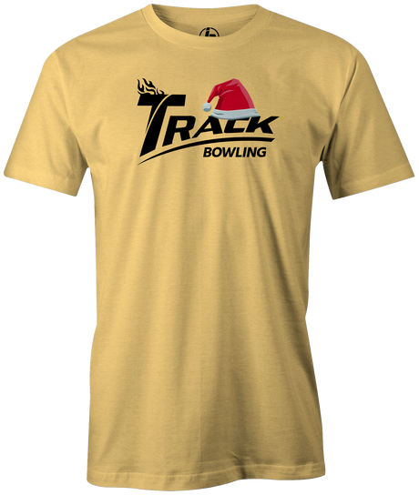 Track Bowling Black Logo Christmas T-shirt