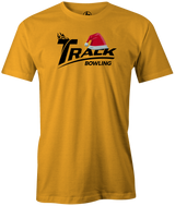 Track Bowling Black Logo Christmas T-shirt
