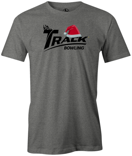 Track Bowling Black Logo Christmas T-shirt