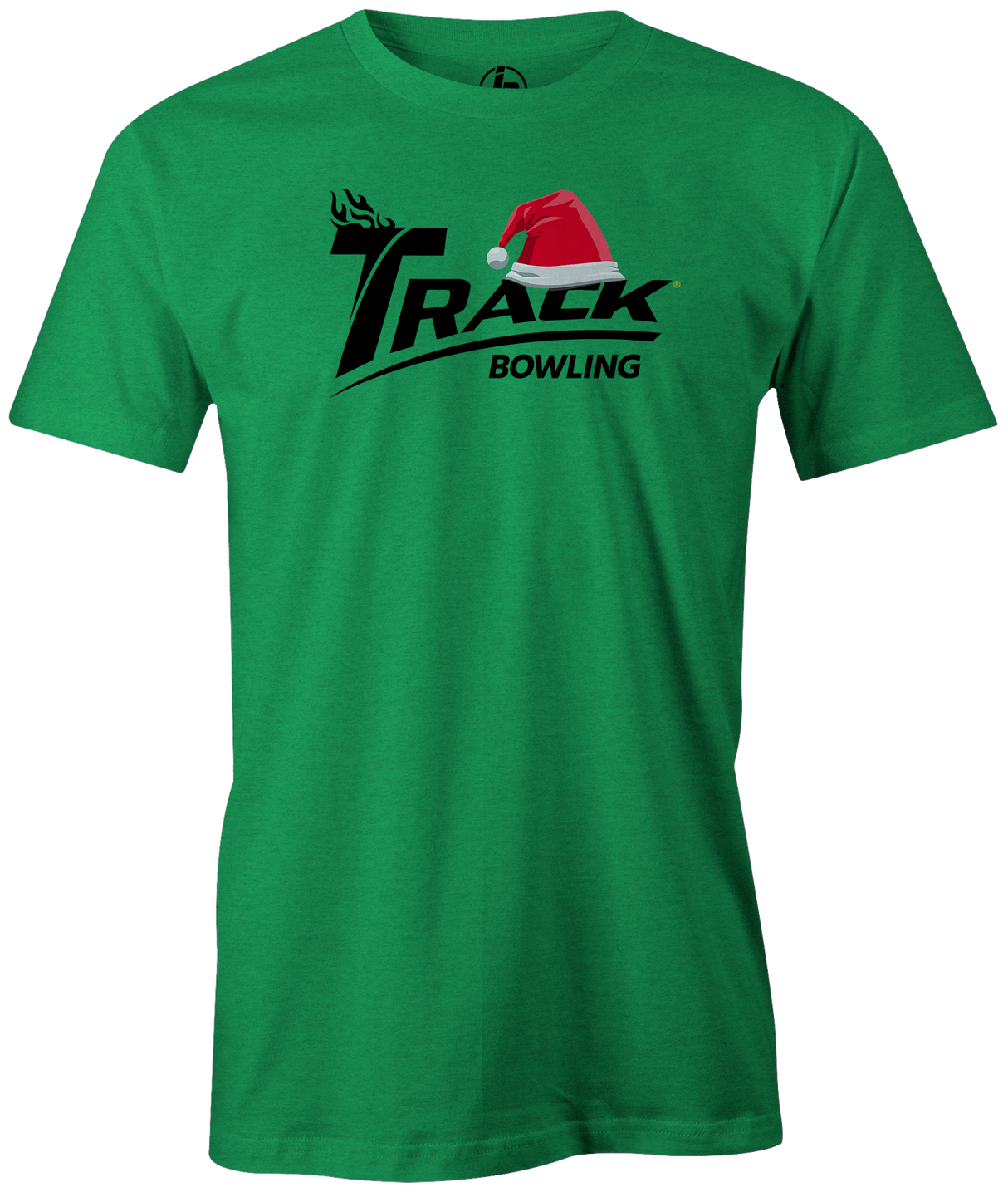 Track Bowling Black Logo Christmas T-shirt