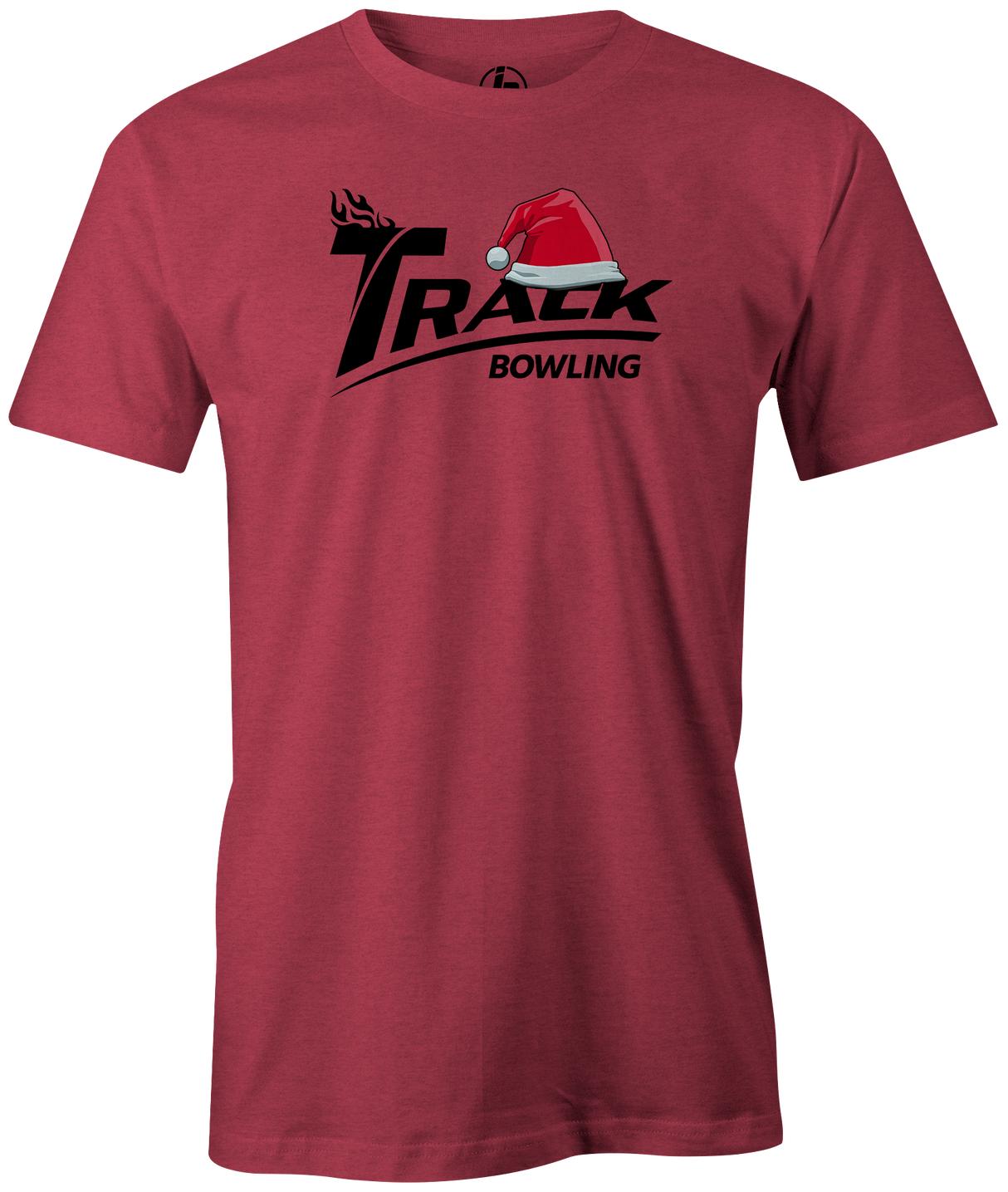 Track Bowling Black Logo Christmas T-shirt
