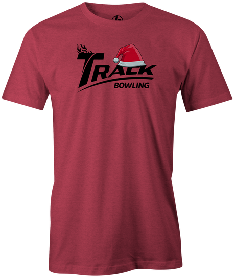 Track Bowling Black Logo Christmas T-shirt