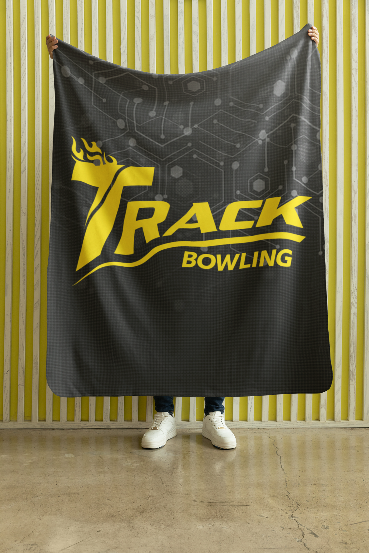 Track Evolution 60" x 80" Plush Blanket