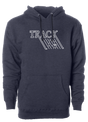 Keep warm in this stylish - Track Retro - design hooded sweatshirt. #TrackBowling #EvolutionaryRevolutionary 60/40 cotton/polyester blend material Standard Fit - Men's Sizing Jersey-lined hood Split-stitched double-needle sewing on all seams Twill neck tape 1x1 ribbing at cuffs & waistband Metal eyelets Front pouch pocket Midweight Hoodie/Hooded Sweatshirt