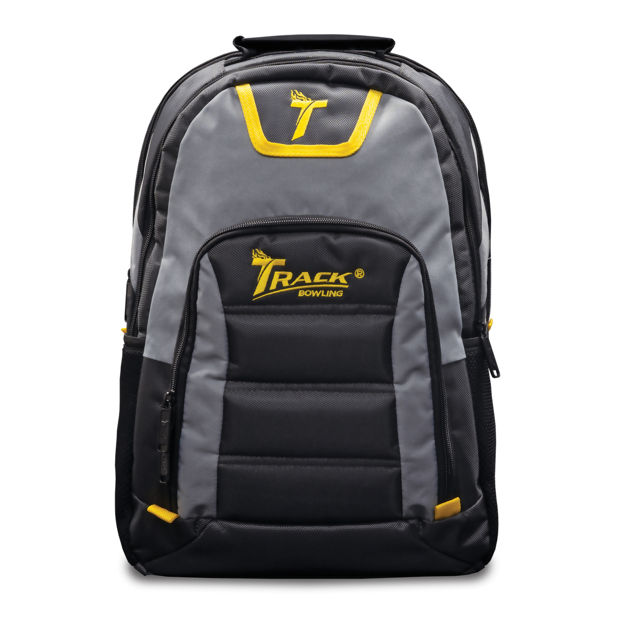 Track Select Backpack Grey/Yellow Bowling Bag suitcase league tournament play sale discount coupon online pba tour