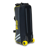 Track Select Triple Tote Grey/Yellow Bowling Bag suitcase league tournament play sale discount coupon online pba tour