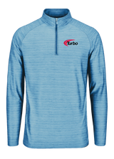 Turbo Black Striker Quarter Zip Pullover