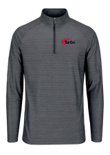 Turbo Black Striker Quarter Zip Pullover