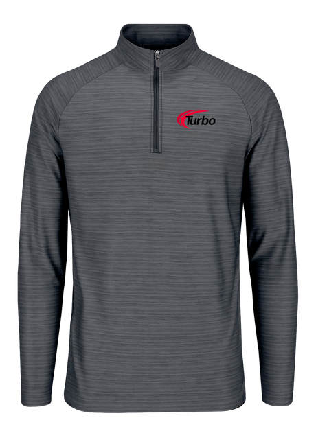 Turbo Black Striker Quarter Zip Pullover