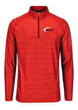 Turbo Black Striker Quarter Zip Pullover