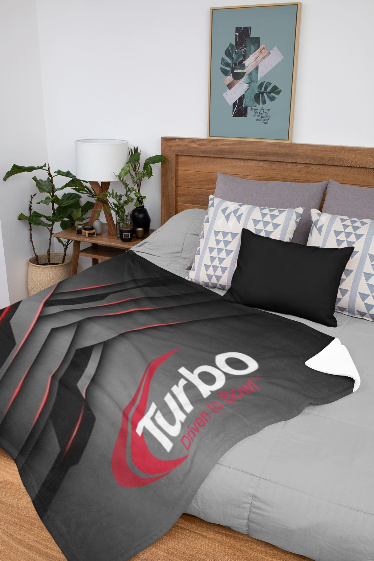 Turbo Tech 60" x 80" Plush Blanket