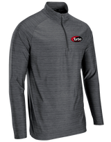 Turbo Black Striker Quarter Zip Pullover