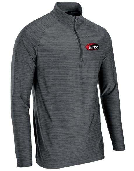 Turbo Black Striker Quarter Zip Pullover