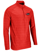 Turbo Black Striker Quarter Zip Pullover